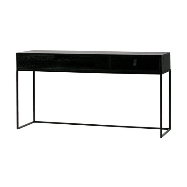 Конзолна маса от черен дъб Silas - WOOOD-image-2