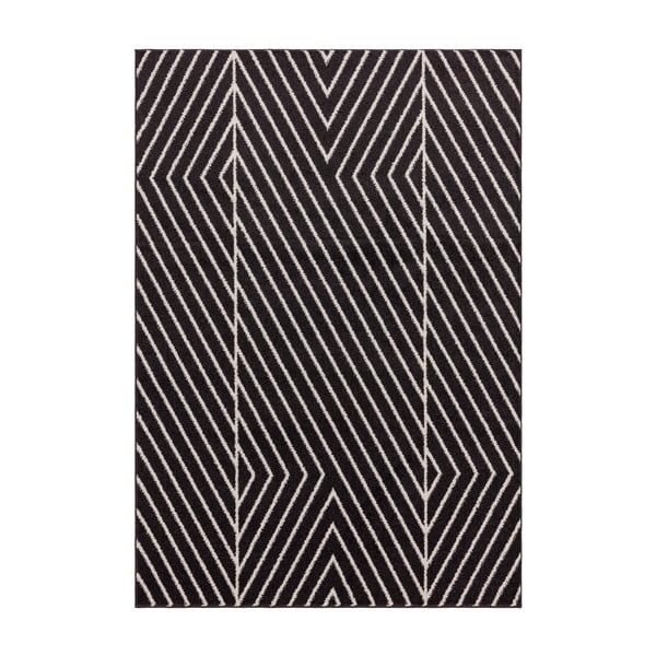 Черно-бял килим 160x230 cm Muse - Asiatic Carpets