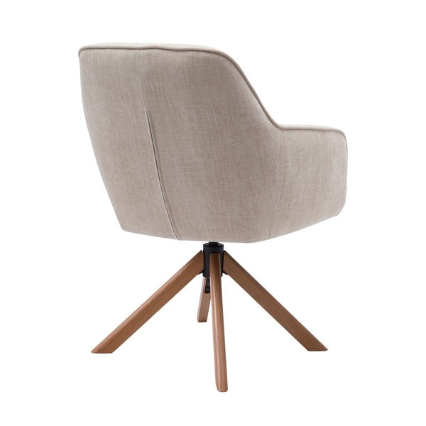 Кремави тапицирани трапезни столове в комплект 2 бр. Avola – Unique Furniture-image-3