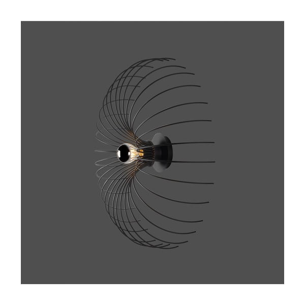 Черна стенна лампа Opilio – Squid Lighting-image-3
