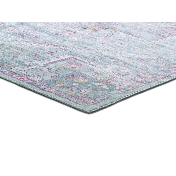 Тюркоазен килим от вискоза 170x120 cm Lara - Universal-image-2