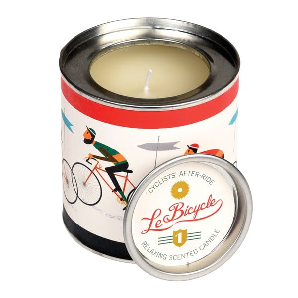 Svíčka s vůní čisté bavlny Rex London Le Bicycle, délka hoření 40 hodin