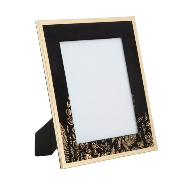 Черна рамка за снимка на маса Glam, 20 x 25 cm - Mauro Ferretti