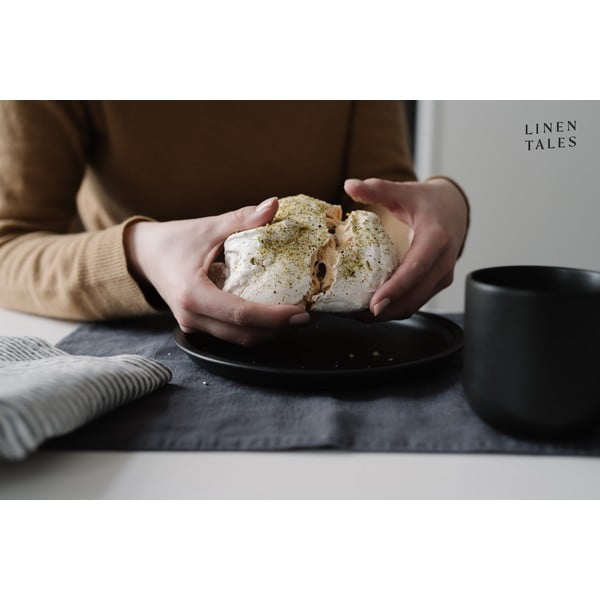 Ленена кърпа за съдове 45x65 cm Thin Black Stripes – Linen Tales-image-4