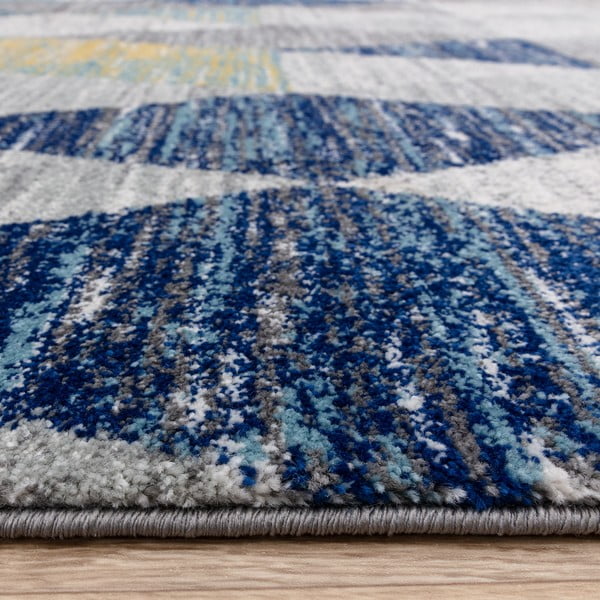 Син килим 160x230 cm Muse Harlequin Blue – Asiatic Carpets-image-3