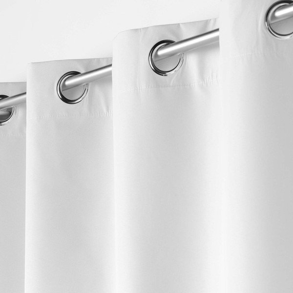 Светлосиво затъмняващо перде от микрофибър 140x260 cm Obscure – douceur d'intérieur-image-1