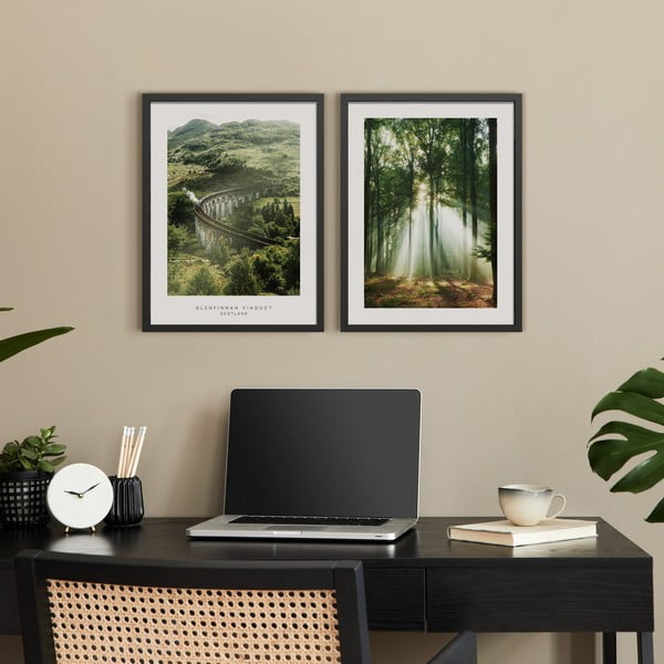 Картини в комплект от 2 бр. 30x40 cm Woods – Styler-image-1