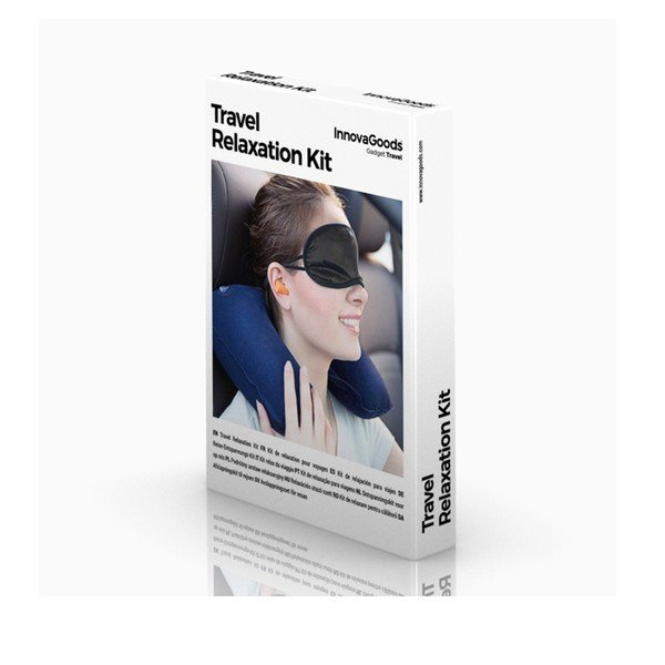 Син релаксиращ комплект за пътуване - InnovaGoods-image-2
