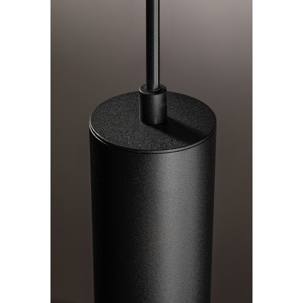 Черно висящо осветително тяло с метален абажур Tresos II – GTV-image-4