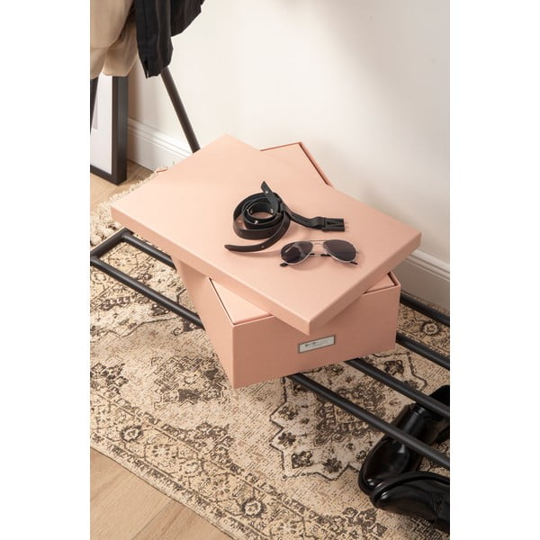 Картонени кутии за съхранение в комплект от 3 броя с капак Inge - Bigso Box of Sweden-image-1