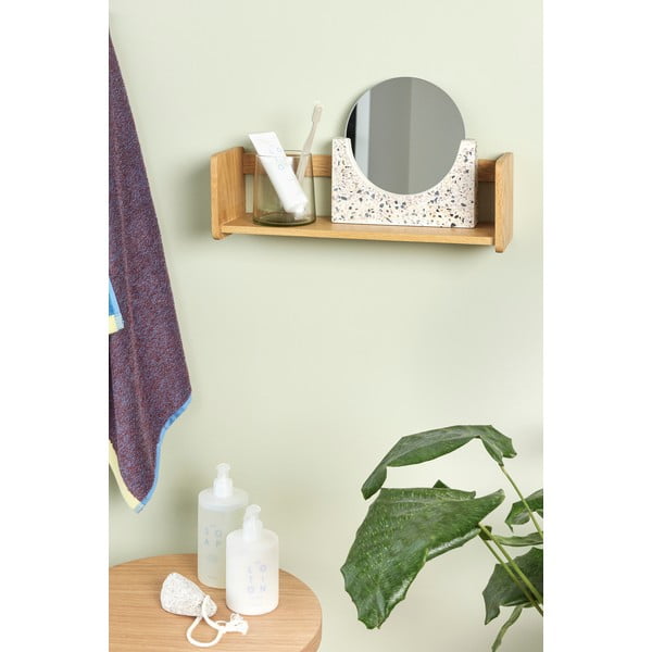 Стенен рафт от дъб Nomad - Hübsch-image-2