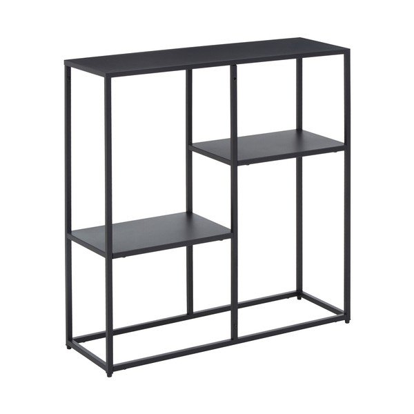 Черен стоманен стелаж 80x81x26 cm Acero – Premier Housewares