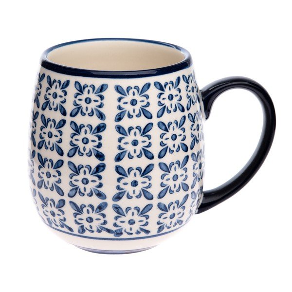 Кремава и синя чаша Monica, 390 ml - Dakls