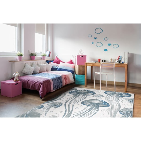 Син детски килим 133x190 cm Under the Sea – FD-image-1