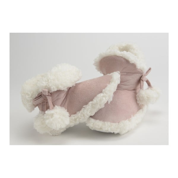 Růžové dětské papuče Amadeus Slippy, vel. 34
