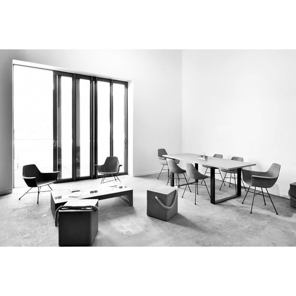 Бетонна табуретка на колела Edge - Lyon Béton-image-4