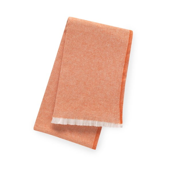 Оранжево одеяло със съдържание на памук , 140 x 180 cm Linen - Euromant