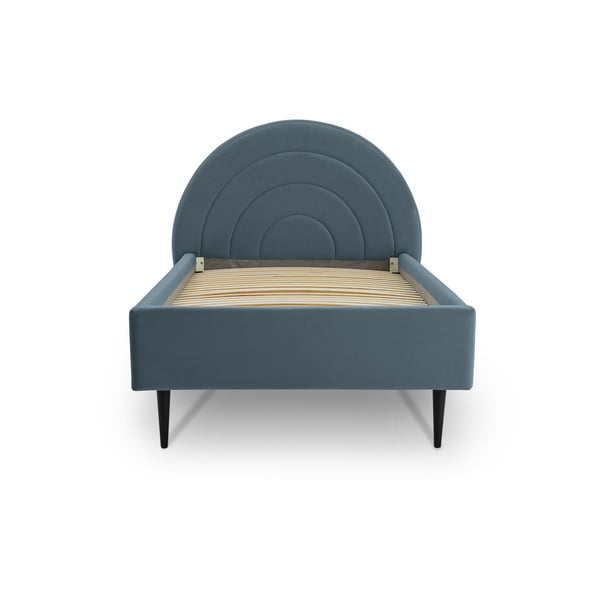 Синьо  детско легло 90x200 cm Rainbow – Scandic-image-4