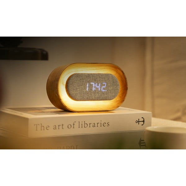 Дигитална аларма Lumos Ash – Gingko-image-2