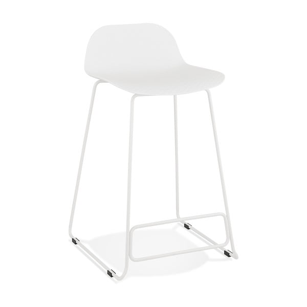 Бял бар стол Mini, височина на седалката 66 cm Slade - Kokoon