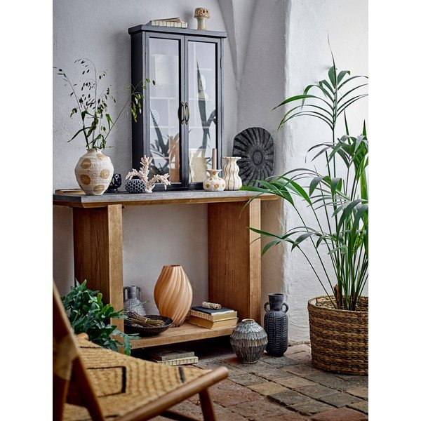 Оранжева стъклена ваза (височина 30 cm) Kanji – Bloomingville-image-3