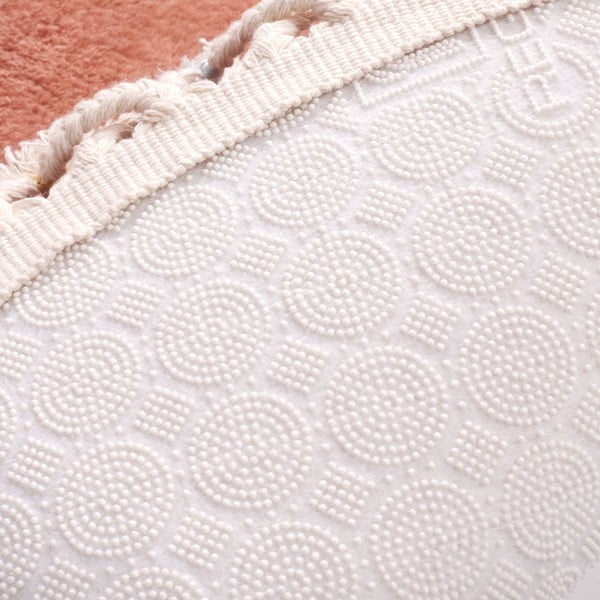 Кафяв килим за баня ø 80 cm Tuft – Foutastic-image-3