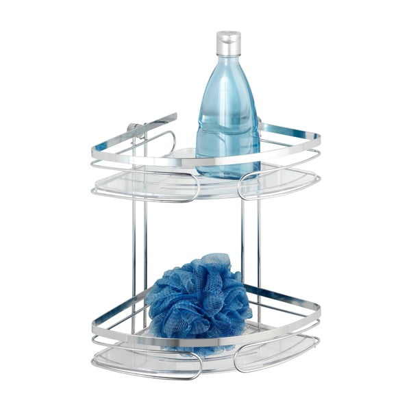 Ъглов рафт за монтаж на стена, изработен от висококачествена неръждаема стомана - Wenko-image-3