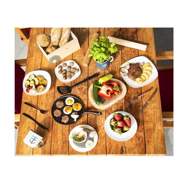 Прибори за хранене от неръждаема стомана в сребрист и естествен цвят, 2 бр. – Orion-image-3