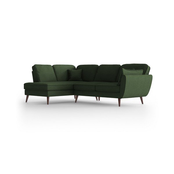 Зелен ъглов диван , ляв ъгъл Auteuil - My Pop Design-image-3