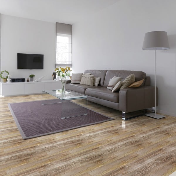 Стикер за под 90x60 cm Wooden Floor - Ambiance-image-1