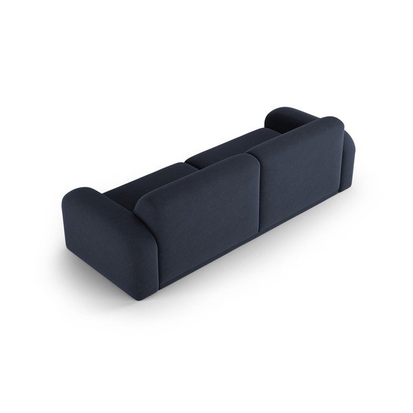 Тъмносин кадифен диван 242 cm Erin – Micadoni Home-image-4