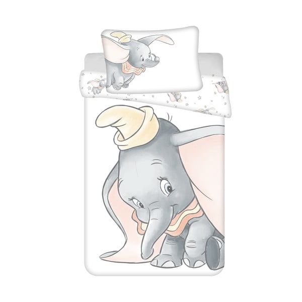 Памучно спално бельо за детско легло 100x135 cm Dumbo - Jerry Fabrics