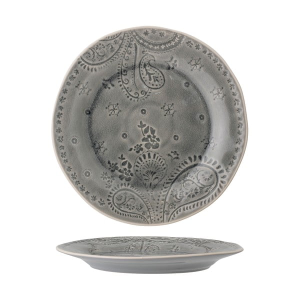 Сива керамична чиния , ø 26,5 cm Rani - Bloomingville-image-4