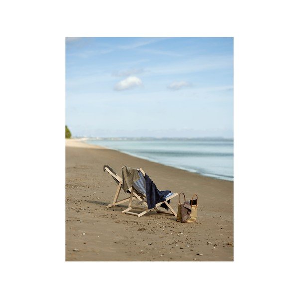 Зелено-сива памучна кърпа 140x70 cm Classic - Zone-image-2