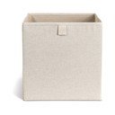 Бежова текстилна кутия за съхранение 32x31,5x31,5 cm Soft Storage Cube – Bigso