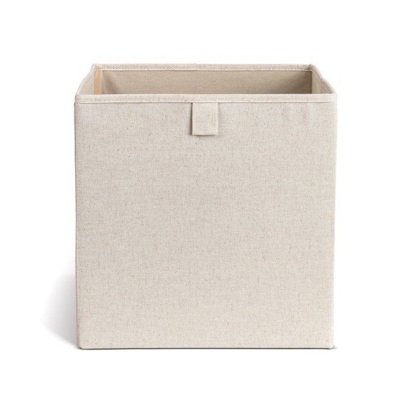 Бежова текстилна кутия за съхранение 32x31,5x31,5 cm Soft Storage Cube – Bigso