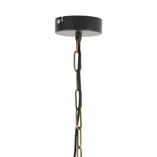 Метално висящо осветително тяло в бронзов цвят ø 36 cm Alvaro – Light & Living-image-2