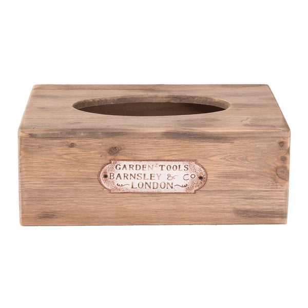 Дървена кутия за тъкани Clayre & Eef Lucero - Clayre & Eef