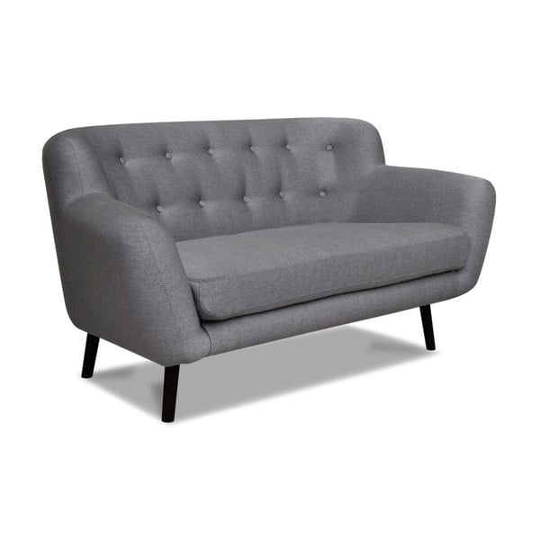 Сив диван с космополитен дизайн , 162 см Hampstead - Cosmopolitan Design-image-2