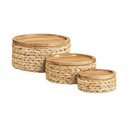 Кошници в комплект 3 бр. от воден зюмбюл ø 30x15 cm Botofte – House Nordic