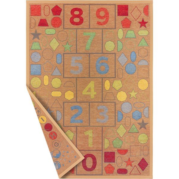 Кафяв двустранен детски килим , 160 x 230 cm Tähemaa - Narma-image-2