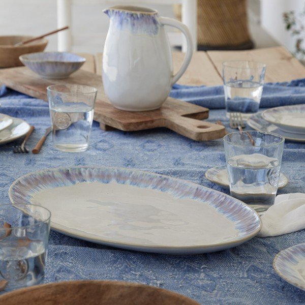 Бяла/синя глинена купичка 200 ml Brisa – Costa Nova-image-2