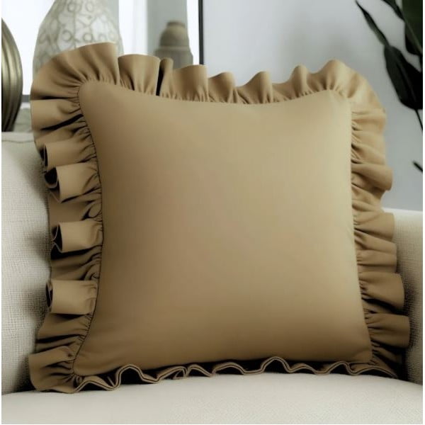Калъфка за възглавница със смес от памук 40x40 cm Ruffled – Mila Home-image-1