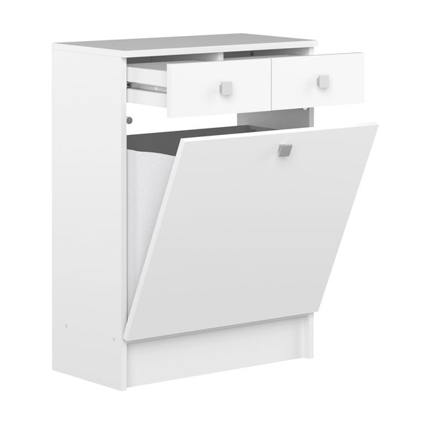 Бял нисък шкаф за баня 60x82 cm Combi - TemaHome-image-3
