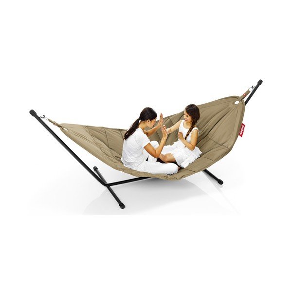 Šedo-béžový polštář do závěsného Fatboy Headdemock-image-2