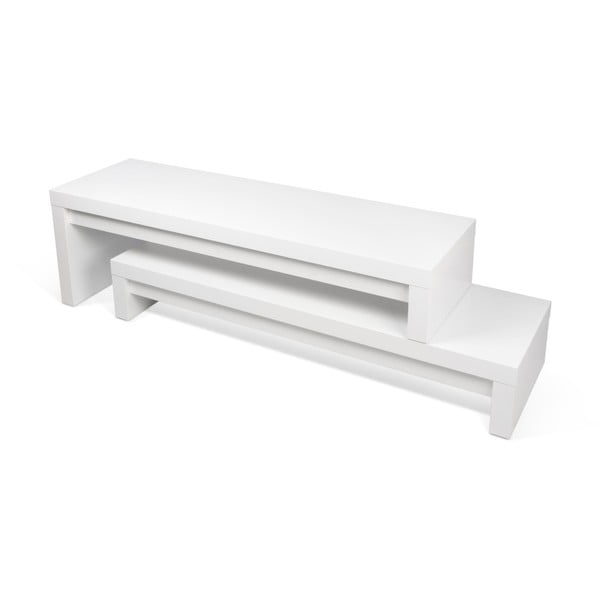 Бяла променлива маса за телевизор орех Cliff - TemaHome-image-3