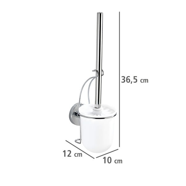 Самоносеща четка за тоалетна Vacuum-Loc, товароносимост до 33 кг Milazzo - Wenko-image-3