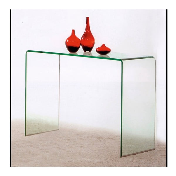 Skleněný konzolový stolek Evergreen House Simple-image-1