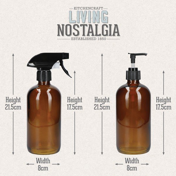 Комплект от 2 бутилки с почистващ препарат Living Nostalgia - Kitchen Craft-image-1