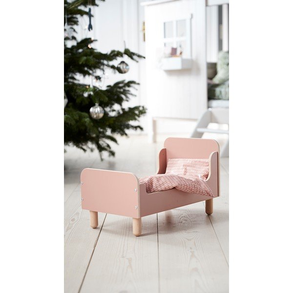 Розово бебешко легло за кукли - Flexa-image-3